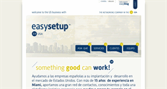 Desktop Screenshot of easysetup-usa.com